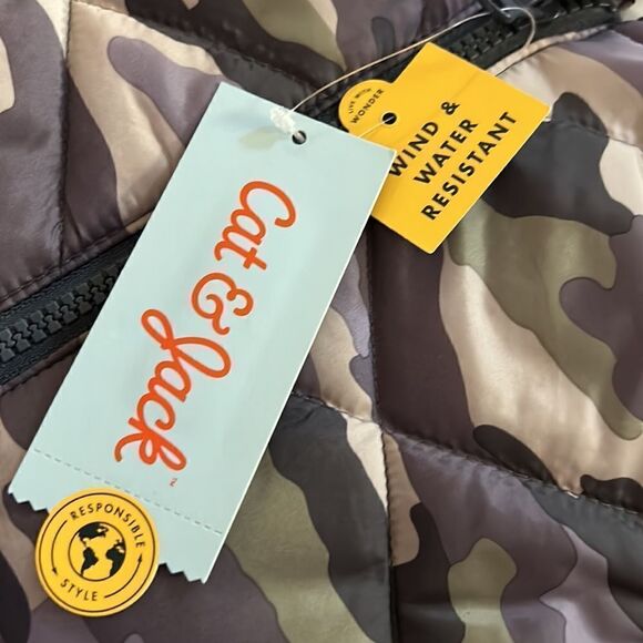 NWT Camo Kid 👦 👧 Water 💦 & Wind 💨 Resistant front pocket east zip up ⬆️ warm - Picture 4 of 17